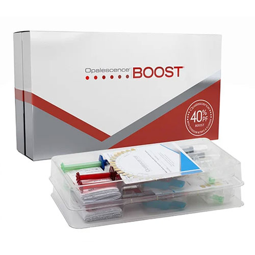 Opalescence Boost PF 40% HP In-Office Power Whitener, Intro Kit: 4 x 1.2 ml Opalescence Boost
