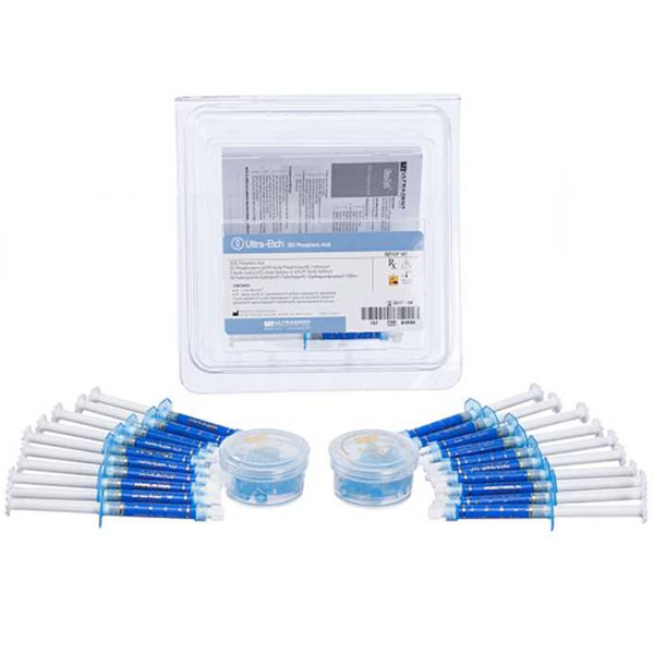 Ultra-Etch Econo Kit: 20 x 1.2 ml Syringes & 40 Blue Micro Tips. 35% Phosphoric Acid Gel. Easy