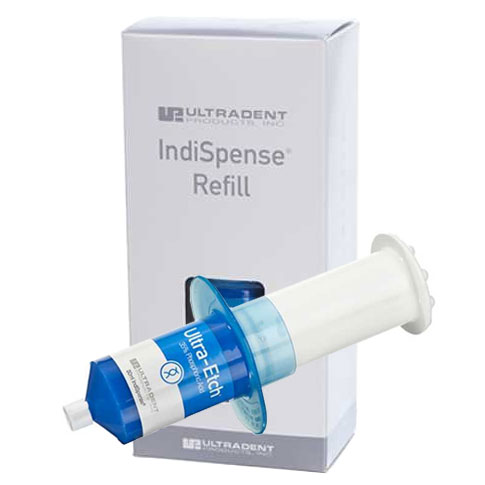 Ultra-Etch IndiSpense Syringe Refill, 30 mL. 35% Phosphoric Acid Gel. Easy placement and rinsing