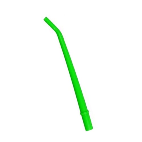 UniPack Surgical Aspirator Tips 1/4"x6-1/4" Green, 25/Bag. Disposable Non-Sterile. Rigid opaque