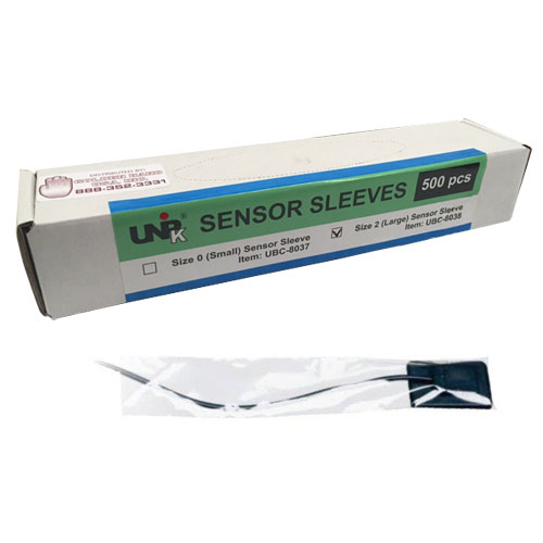 UniPack Digital XRay Sensor Sleeves Size 2 (Large), 500/Box