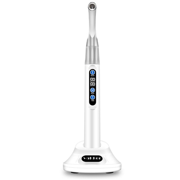 Vakker VK-018 White Broad Spectrum LED Curing Light. 1 second to cure 2mm resins. Features luxury