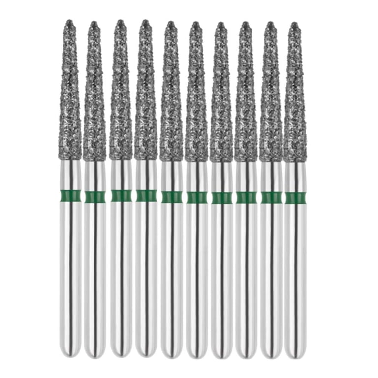 Vakker FG #879K.018 Coarse Grit Gingival Curettage Diamond Bur, 10/Pk. 151µm, overall length