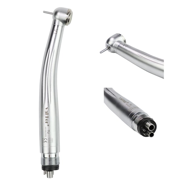 thumbnail image 2 of Vakker V1 PLUS High Speed Air Turbine Dental Handpiece 4 Hole (Midwest) Autochuck 2 of 3