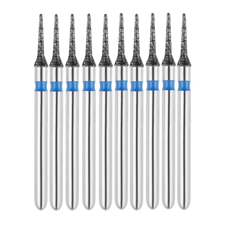 Vakker FG #392.016 Medium Grit Interproximal Diamond Bur, 10/Pk. 125µm, overall length : 19mm