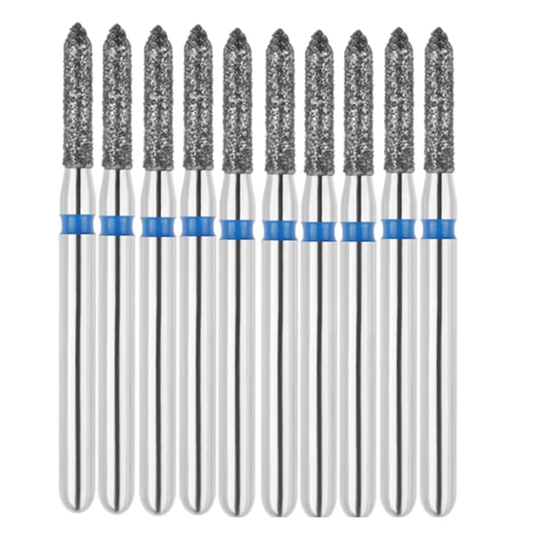 Vakker FG #877K.012 Medium Grit Gingival Curettage Diamond Bur, 10/Pk. 125µm, overall length