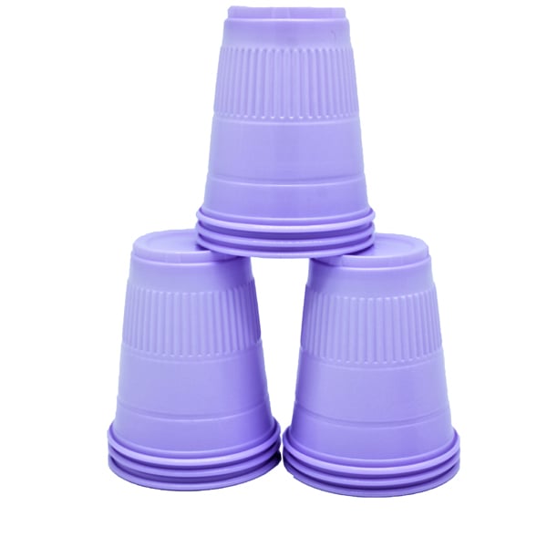 Valdent USA Plastic 5 oz Drinking Cups, Lavender, 1000/Case