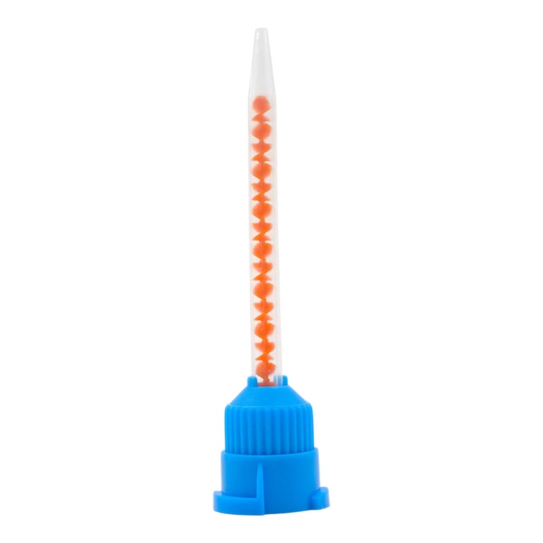 Valdent USA Blue/Orange Crown & Bridge Mixing Tips, 10:1, 50/Pk. Designed to provide controlled