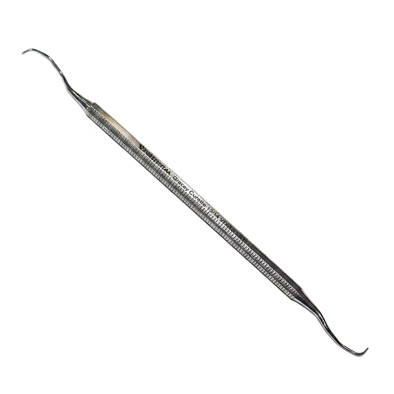 Valdent USA 13/14 Stainless Steel Gracey Curette, Double-Ended, 1/Pk. High-carbon curettes