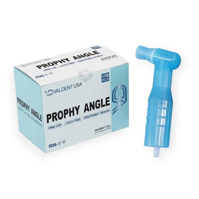 Valdent USA Disposable Prophy Angles, Firm Cups, 100/Pk