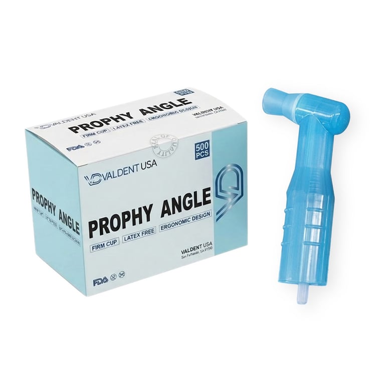 Valdent USA Disposable Prophy Angles, Firm Cups, 500/Pk