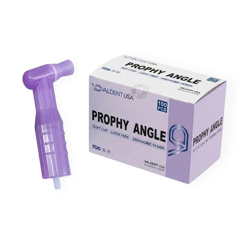 Valdent USA Disposable Prophy Angles, Soft Cups, 100/Pk