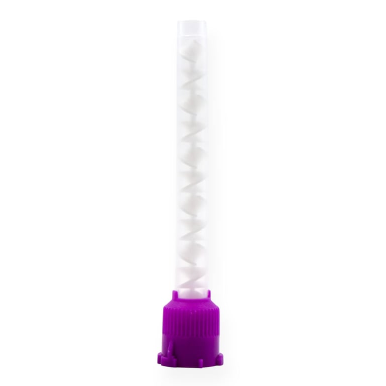 Valdent USA Purple HP Mixing Tips, Extra Large 7.5mm, 50/Pk. Designed for consistent, bubble-free