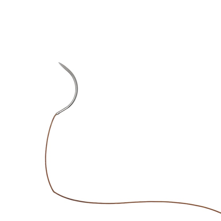 Valdent USA 3/0, 18" Chromic Gut Suture with C-6 Reverse-cutting 19mm Needle, 12/Pk