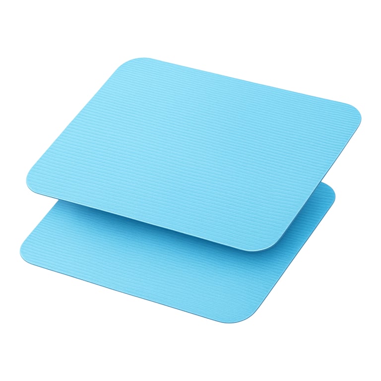 Valdent USA 8.5" x 12.25" Paper Tray Cover, Blue, 1000/Pk. Designed to fit Ritter "B" style trays