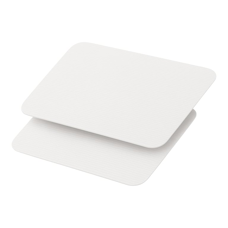 Valdent USA 8.5" x 12.25" Paper Tray Cover, White, 1000/Pk. Designed to fit Ritter "B" style