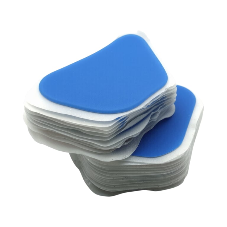 Valdent USA Resin Light-Cure Custom Tray Material, Blue, 50/Pk. Streamline prosthodontic