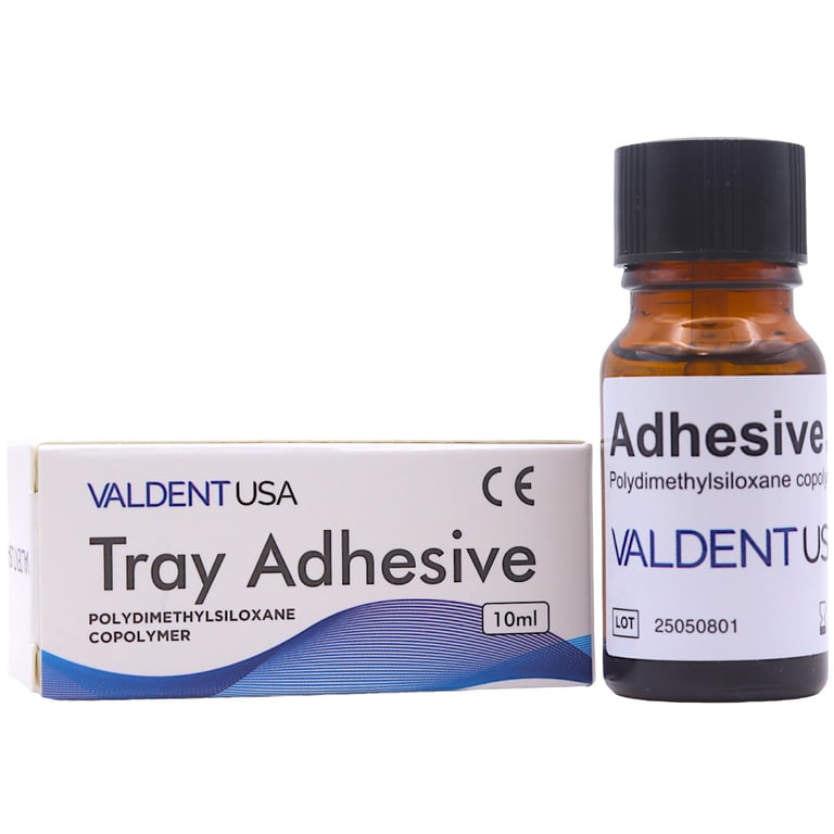 Valdent USA VPS Tray Adhesive, 10 ml Bottle, 1/Pk. Ensure accurate, distortion-free dental