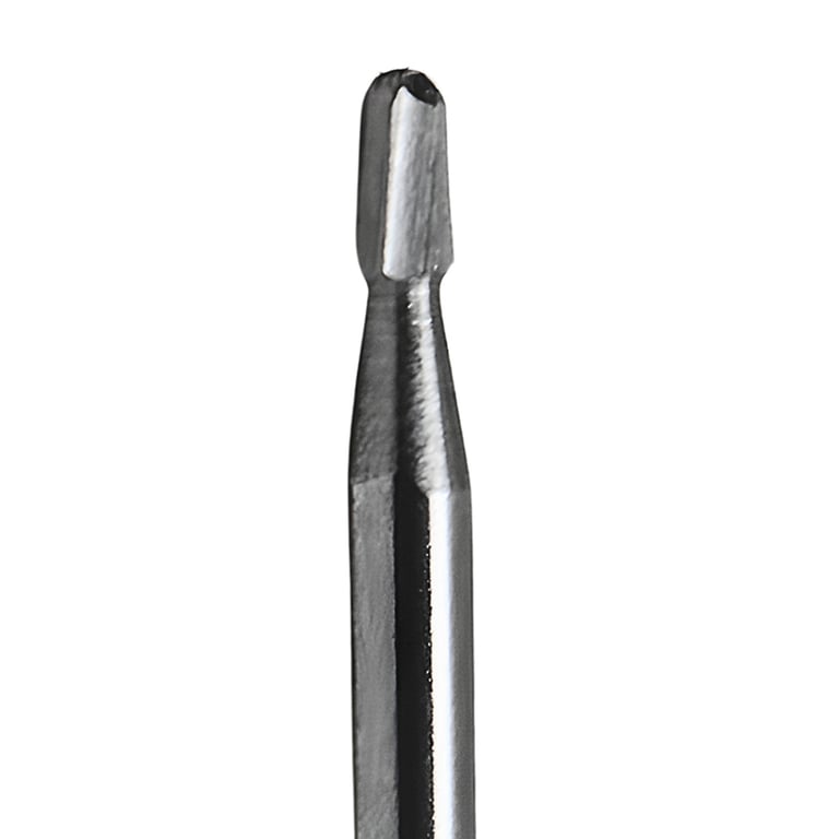 Valdent USA FG #331 SS (Short Shank) Pear Shaped Carbide Burs, 100/Pk. Features high-density burs