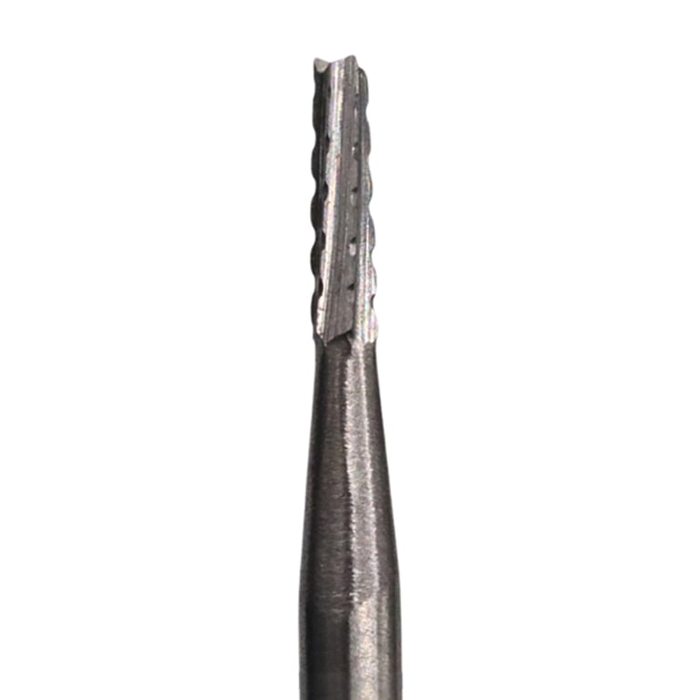 Valdent USA FG #556 Straight Fissure Cross Cut Carbide Burs, 100/Pk. Features high-density burs