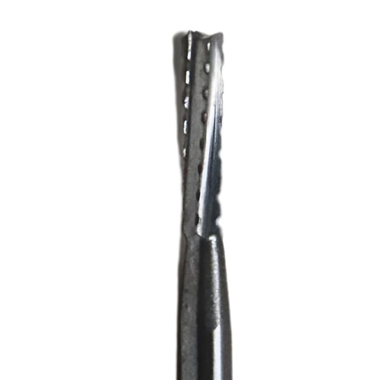 Valdent USA FG #558 SL (Surgical Length) Straight Fissure Crosscut Carbide Burs, 10/Pk. Features