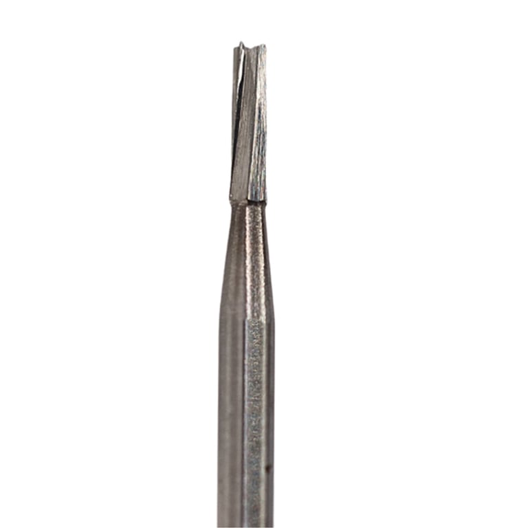 Valdent USA FG #56 Straight Fissure Plain Carbide Burs, 100/Pk. Features high-density burs made