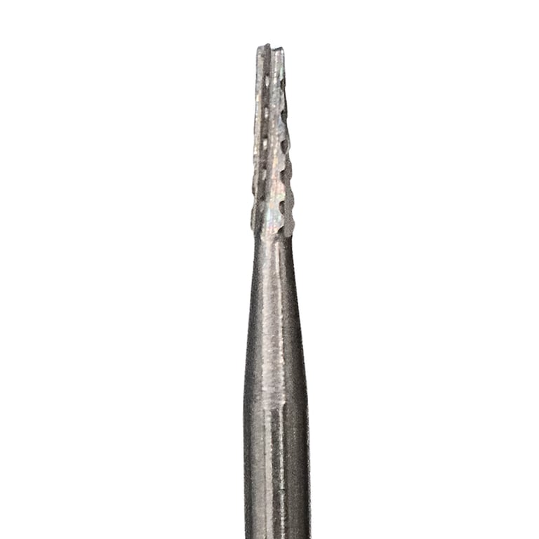Valdent USA FG #700 Taper Fissure Crosscut Carbide Burs, 100/Pk. Features high-density burs made