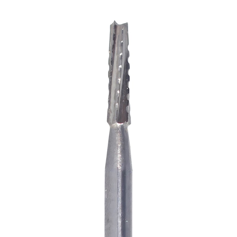 Valdent USA FG #703 SL (Surgical Length) Taper Fissure Crosscut Carbide Burs, 10/Pk. Features