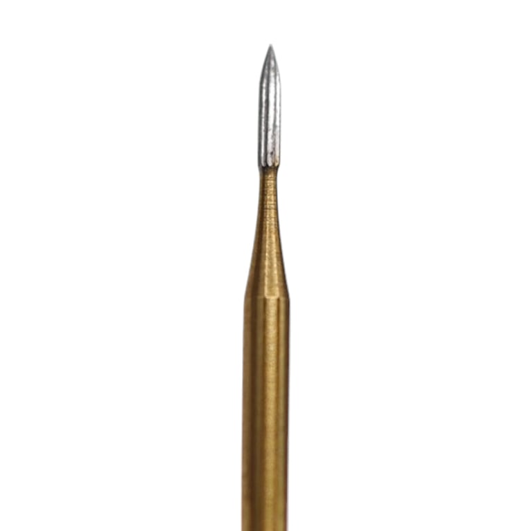 Valdent USA FG #7901 Needle Shaped Carbide Burs, 10/Pk. Features high-density burs made