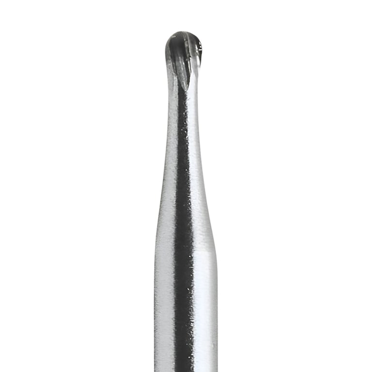 Valdent USA RA #2 SL (Surgical Length) Round Carbide Burs, 100/Pk. Features high-density burs made