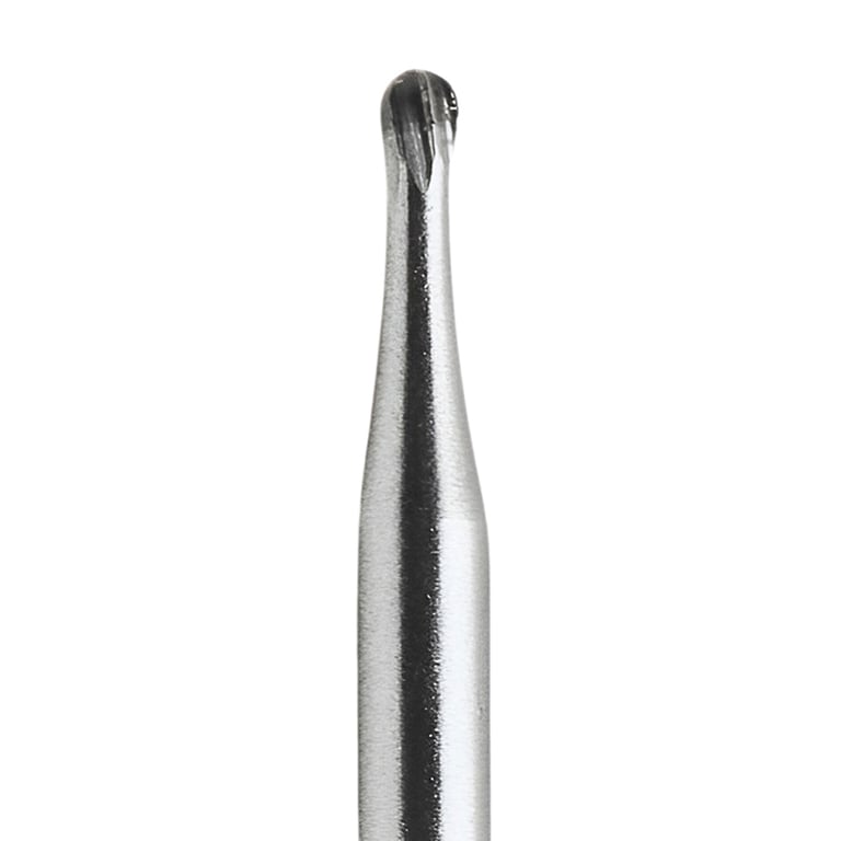 Valdent USA RA #4 SL (Surgical Length) Round Carbide Burs, 100/Pk. Features high-density burs made