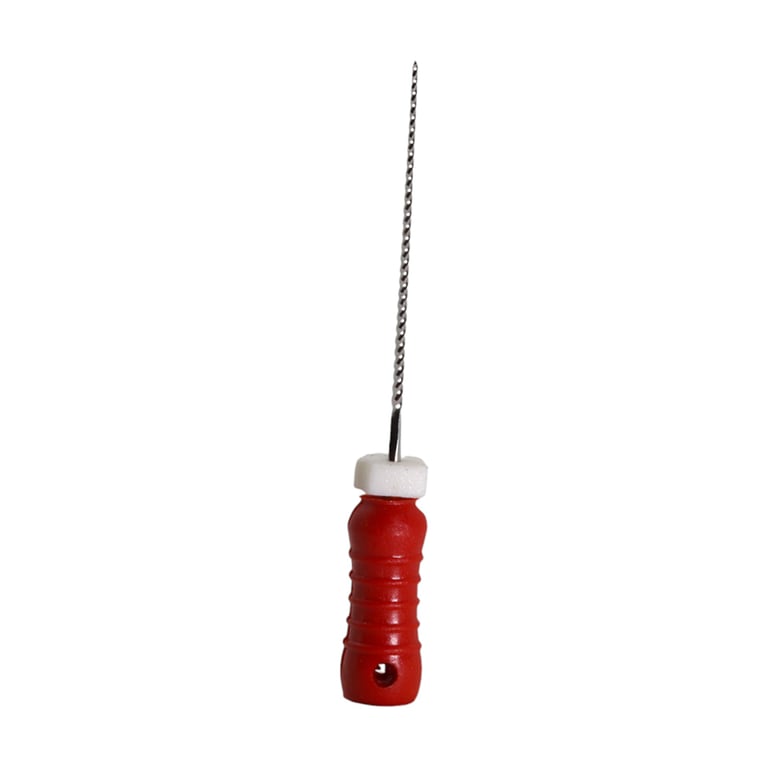 Valdent USA 21mm Endo K-Files, Stainless Steel, #25, 6/Pk. Designed for accuracy and effectiveness