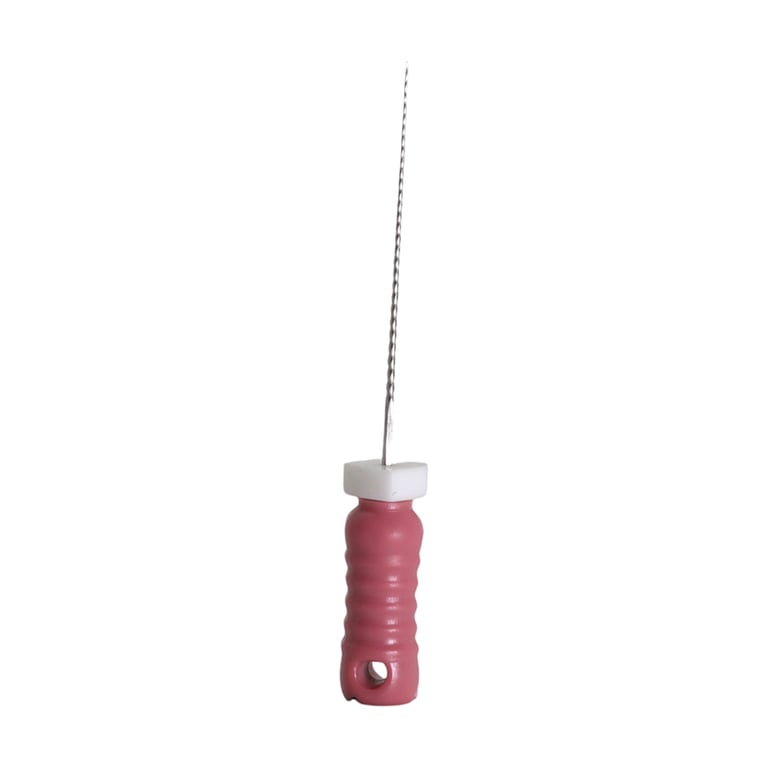 Valdent USA 25mm Endo K-Files, Stainless Steel, #06, 6/Pk. Designed for accuracy and effectiveness