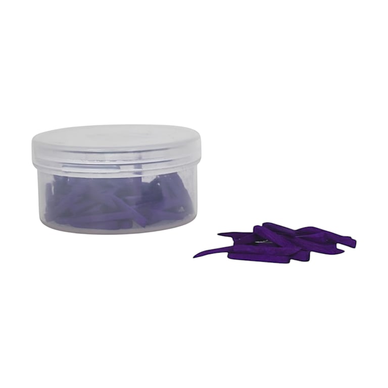 Valdent USA Matrix Wooden Wedges, Purple, 1.5 x 2 x 16mm, 100/Pk. Designed for accurate
