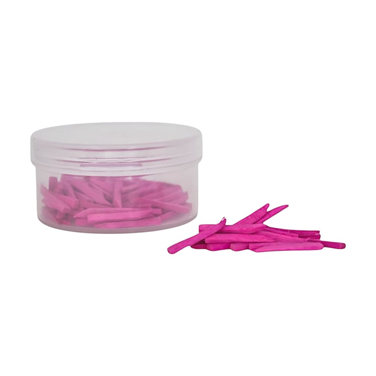 Valdent USA Matrix Wooden Wedges, Pink, 2 x 2 x 15mm, 100/Pk. Designed for accurate and reliable