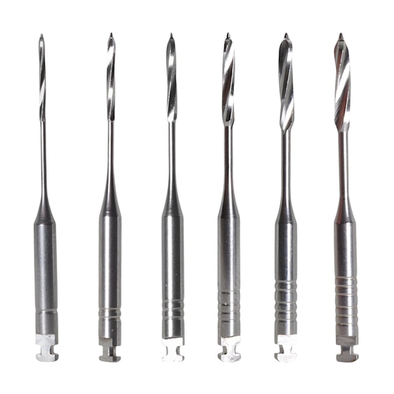 Valdent USA Peeso Reamer 32mm, #1 - #6, Stainless Steel, Assorted, 6/Pk. Includes : Sizes #01