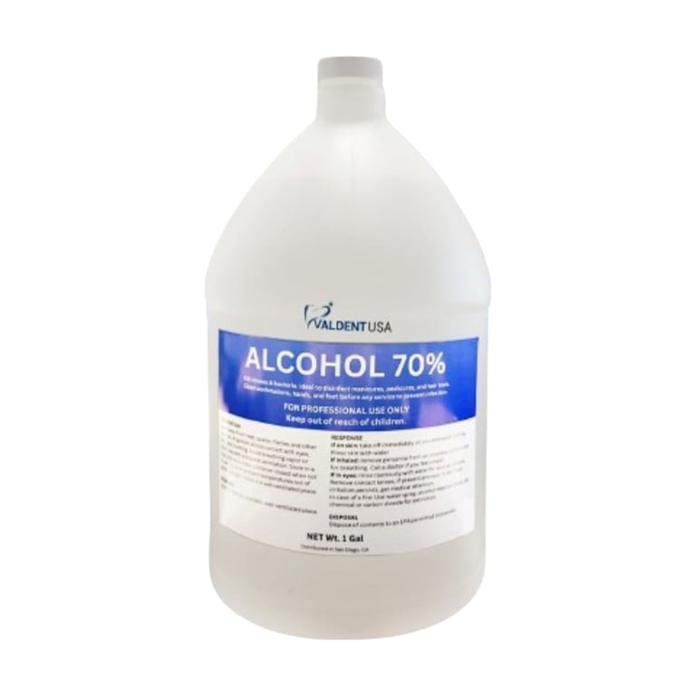 Valdent USA 70% Isopropyl Alcohol, 1 Gallon, 1/Pk