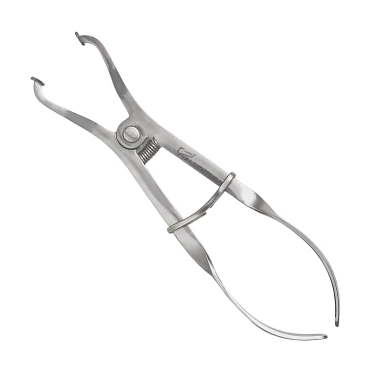 Valdent USA Rubber Dam Clamp Forceps, Ivory Type, 1/Pk