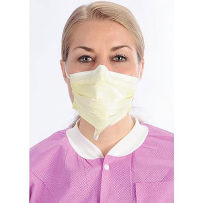 ArchAway Double-Seal Earloop Masks - YELLOW 50/Bx. Designed for sensitive skin. Fluid Resistant