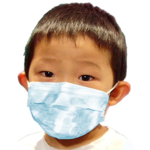 Ultra-3-in-1 Blue, Small (Child) Size Ear-Loop Ma