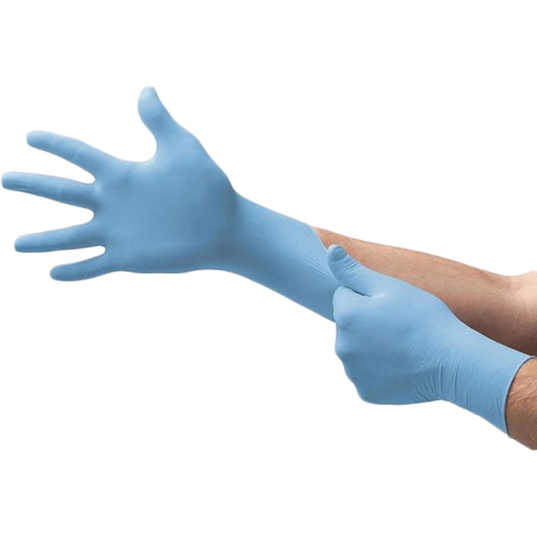 VastMed LEONE Prime NITRILE Gloves Medical Grade Blue Large 200/Bx. The nitrile exam gloves are