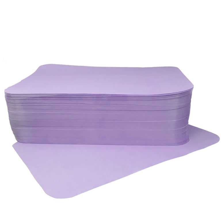 SKUDO 8.5" x 12.5" Size B Premium Paper Tray Covers, Lavender, 1000/Bx