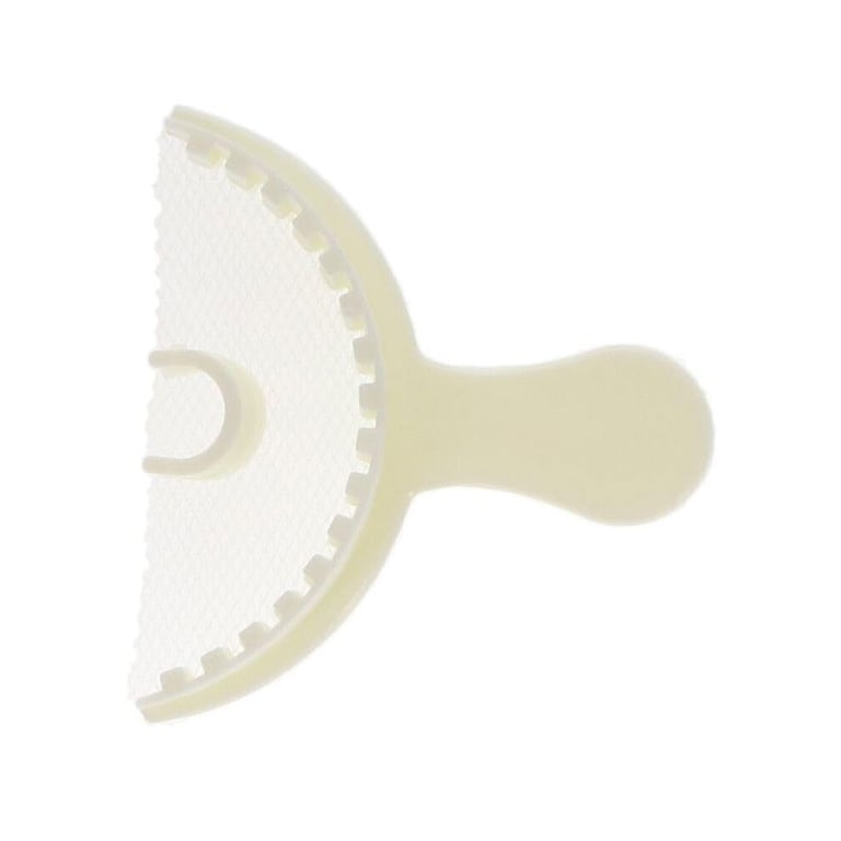 VastMed Disposable Bite Registration Tray, Small Anterior, 105/Pk. Plastic rigid frame