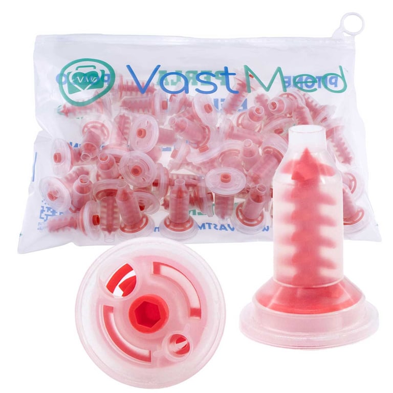 VastMed Red/Penta Impression Mixing Tip, 50/Pk