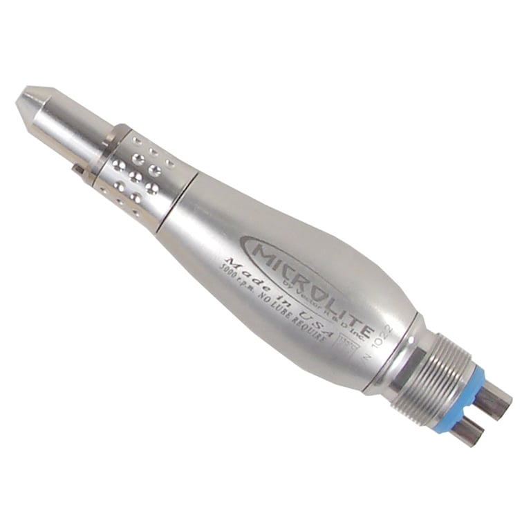 MicroLite Hygiene Handpiece 1/Pk. Supermini prophy handpiece with variable speed 5000 rpm air