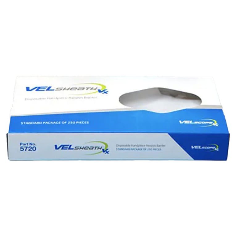 VELscope VELsheath Vx Single Use Sheaths, 250/Pk. Disposable sheaths to prevent patient cross