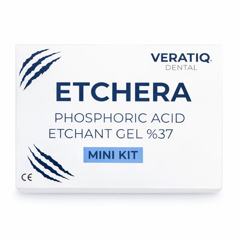 ETCHERA 37% Phosphoric Acid Etchant Gel, 2mL Syringe, 4/Pk. Includes 8 x mixing tips. Provides