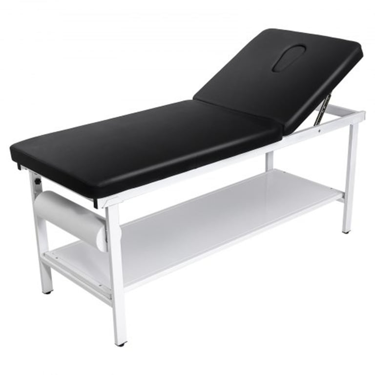 Vevor Metal Frame Medical Exam Table, Storage Shelf and Paper Roll Dispenser, 1/Pk. Features