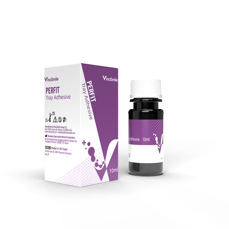 PERFIT Tray Adhesive, 10ml Bottle, 1/Pk. Designed to offer adhesion between the impression tray