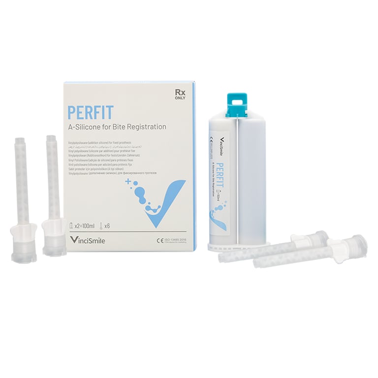 PERFIT Super Light Body VPS Impression Material, Normal Set. Includes: 2 x 50ml cartridges, 12
